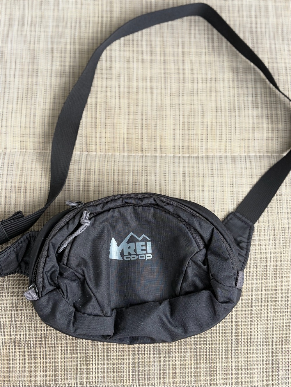 REI Co-op Black Crossbody Waist Pack